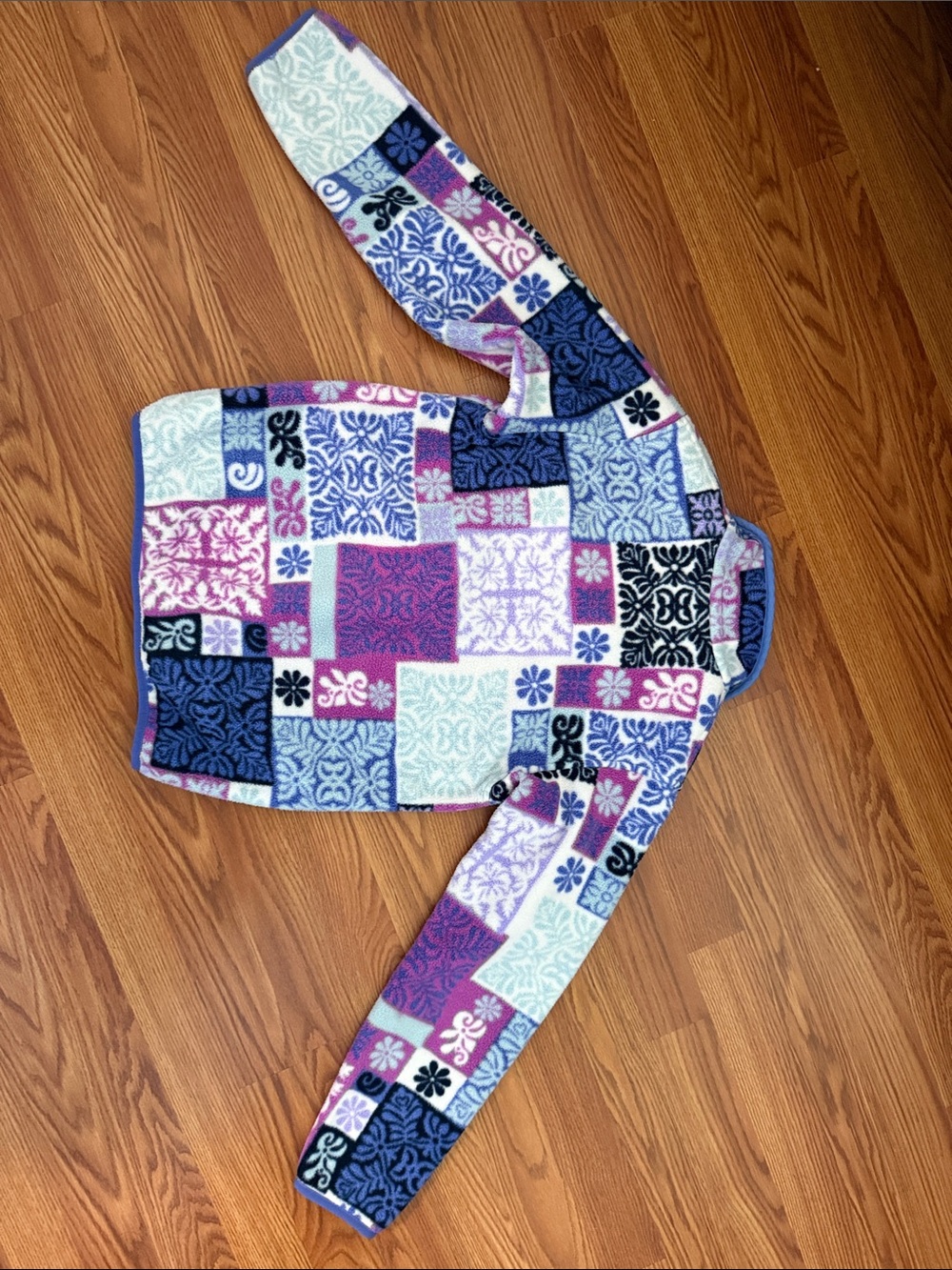 Patagonia Hawaiian Quilt 🌺Fleece Pullover - - Picture 2 of 3